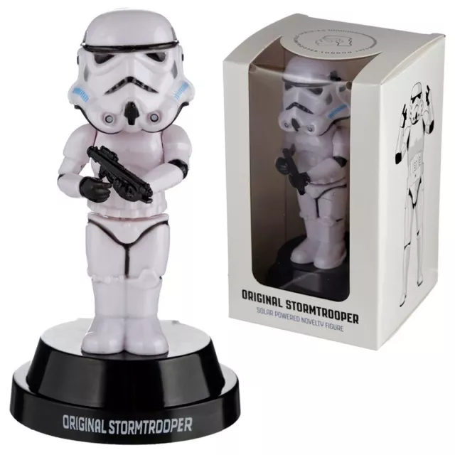 Solar Powered Stormtrooper Figurine No Need For Batteries Ff126