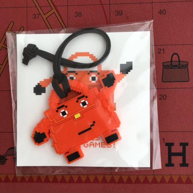 HERMES Kelly Doll Bag Charm exclusive Novelty Ginza Japan Limited Edition RARE
