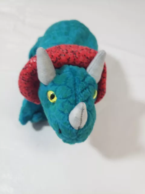 Ty Beanie Baby HORNSLY - TRICERATOPS DINOSAUR - 2000 Toys Plush Stuffed Animal