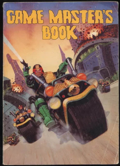 Games Workshop Judge Dredd Role Playing Game Masters Rule Book