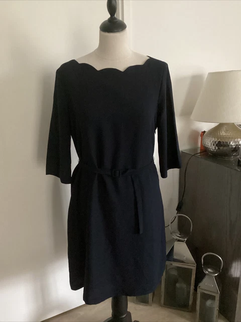 Robe Diplodocus En Lin Bleu Marine - Taille 38 - Neuve Avec étiquette (étiquetée 139€)
