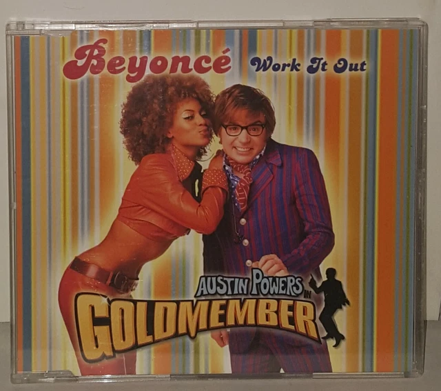 BEYONCE WORK IT OUT (K94) 3 Track CD Single with Picture