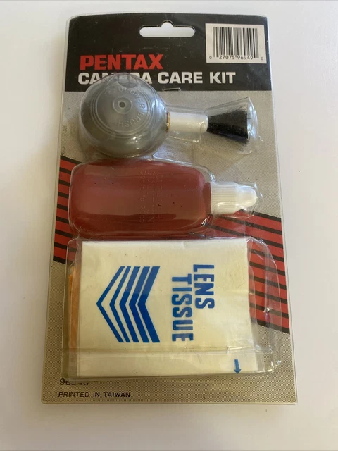 Pentax Lens Cleaner Kit 96949 Brush Bottle Microfiber Cloth Tissues zaw