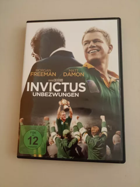Invictus Unbezwungen von Clint Eastwood DVD Morgan Freeman Matt Damon K78-65