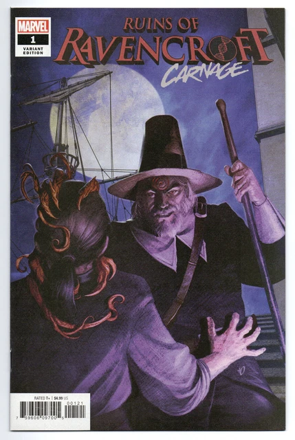 Ruins Of Ravencroft: Carnage 1 - Olivetti Variant Cover (Modern Age 2020) - 9.6