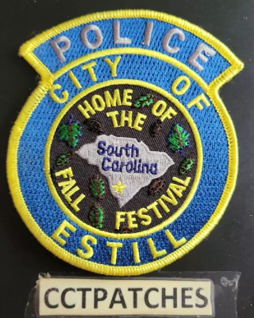 Estill, South Carolina Police Shoulder Patch Sc