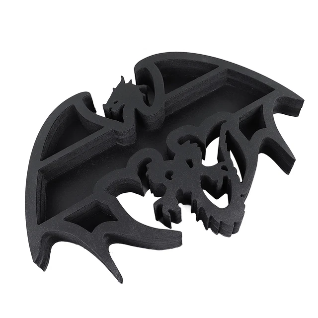Dragon Crystal Shelf Display Wooden Crystal Display Shelf With Hook Buckle