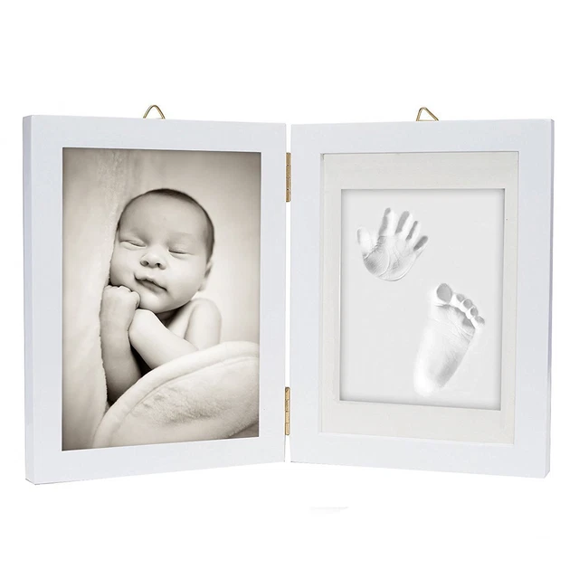 BABY HAND FOOT Print Casting Mould Kit Photo Frame Christening Gift