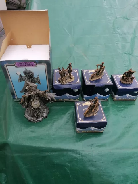 Tudor Mint Myth and Magic Collection Five Figurines