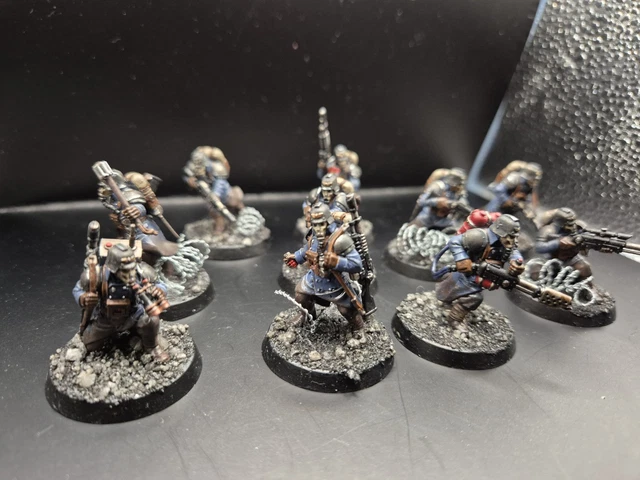WARHAMMER 40K VETERAN Guardsmen Squad Death Korps of Krieg Kill Team £ ...