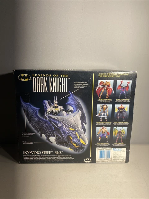 Batman Legends of the Dark Knight Skywing Street Bike & Figure Kenner 1996 NIB 2