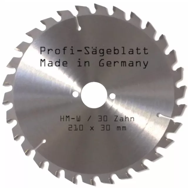 Hm Scie Circulaire 210 X 30 MM Z-30-WZ Hartmetall-Säge-Blatt Hand-Kreissägeblatt