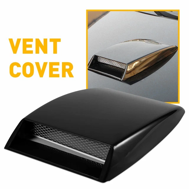 Universal Car Decorative Air Flow Intake Hood Scoop Vent Bonnet Roof Body Cover