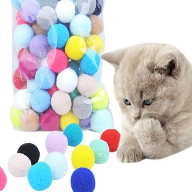 400PCS Interactive  Toy   Toy Kitten  Game Stretchy Toy  Ball Pet Acce9452