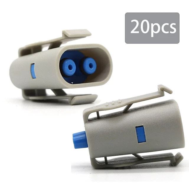 20pcs,GE Dual Channel NIBP Cuff Air Hose Adapter Connector For Critikon Dinamap
