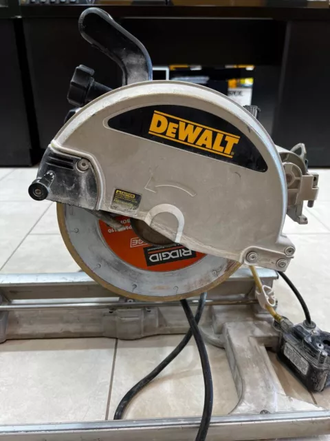 DEWALT 10” D24000 Heavy Duty Wet TILE SAW 120v/15a Tool