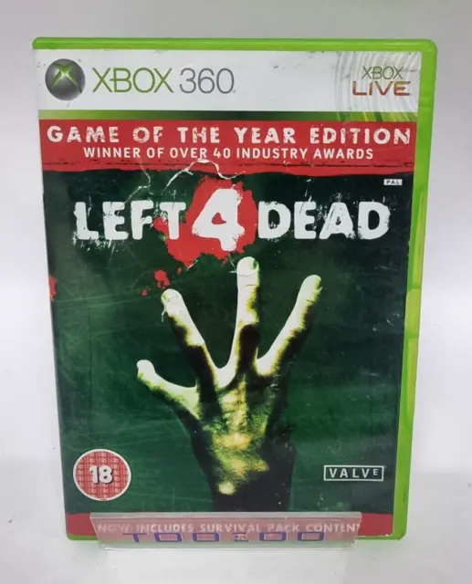 Left 4 Dead: Game of the Year Edition Microsoft Xbox 360 Game FREE P&P