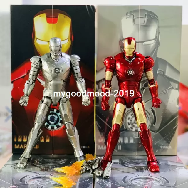 Marvel Avengers Iron Man Mark III Mark II MK 3 MK 2 Action Figure Toy 7" New