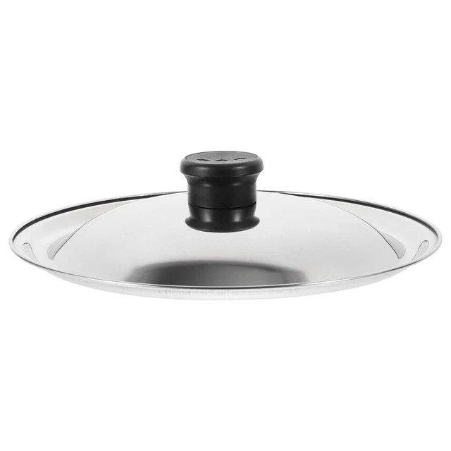 Excelsteel Coperchio Universale In Acciaio Inox Con Vetro – Adatto A Pentole Da 20, 25 E 30 Cm (12 1/4") - 2
