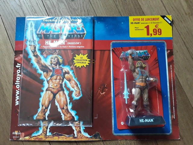 Figurine Masters Of The Universe Altaya N°01 - He-Man / Musclor, Neuve Sous Blister