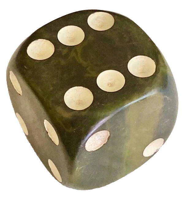Grand dé à jouer en mousse 7 cm pour jeux - accessoires du site tout