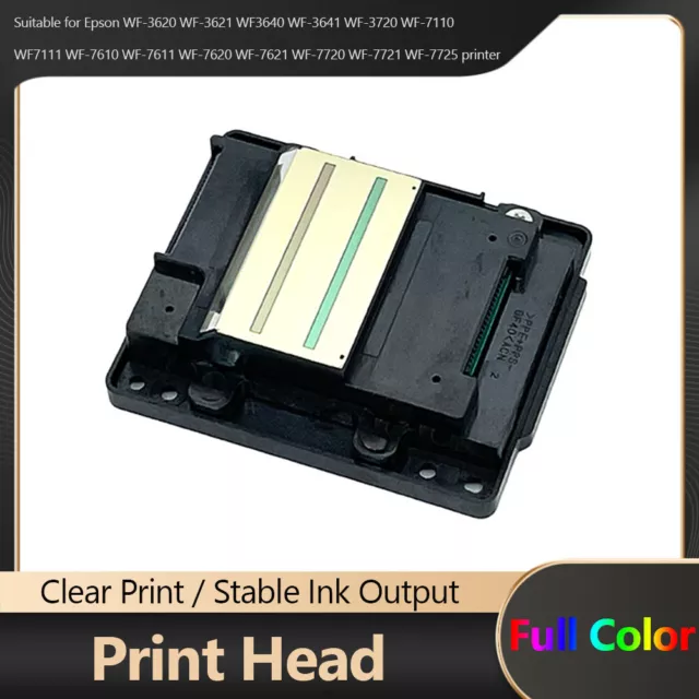 Cabezal de impresión a todo color de repuesto para Epson WF-3620 WF-3640 WF-3720 WF7111 WF7611