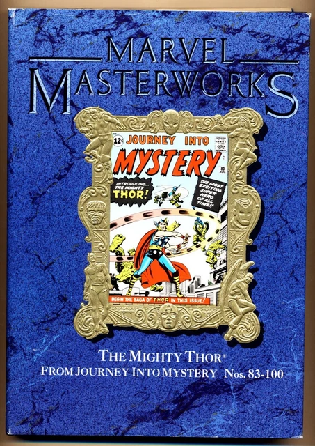 MARVEL MASTERWORKS DELUXE LIBRARY EDITION HC #18 F, Thor Comics JIM #83-100 1992