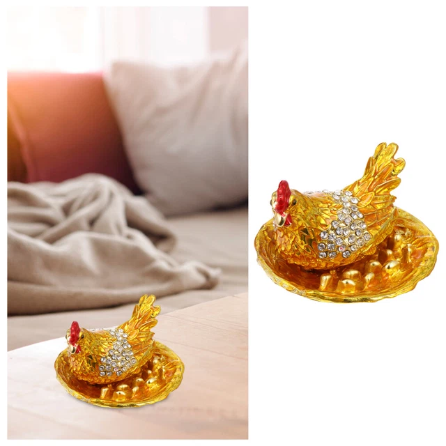 Boîte à Bijoux En Verre Transparent Avec Couvercle – Rangement élégant Pour Bijoux, Maquillage, Petits Objets