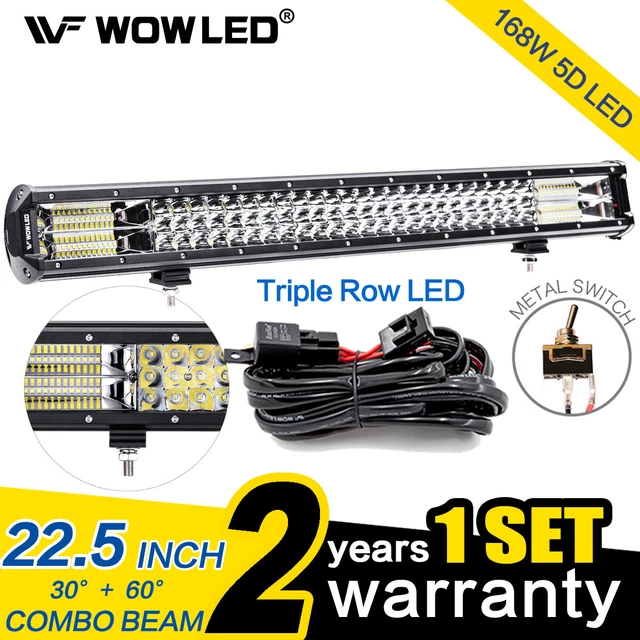 Led Auto WILLPOWER BARRA LED Curva 81cm 32 Pollici 405W Faro Da Lavoro (H3r) EUR 76,53 - IT Luci Led Auto - Foto 5