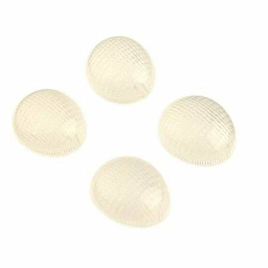 Cabochons Clignotants Scoot – Compatible Peugeot 50 Ludix, TKR Furious, XP6 (avant + Arrière, Orange)