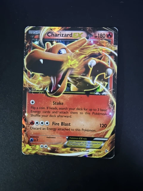Charizard EX Pokemon TCG XY Flashfire 11/106