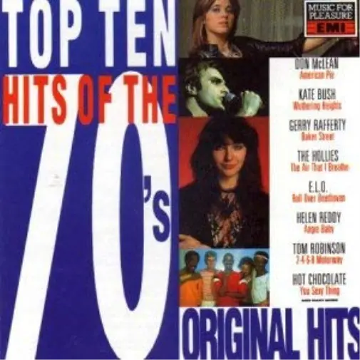 Various Artists Top Ten Hits of the 70's (CD)