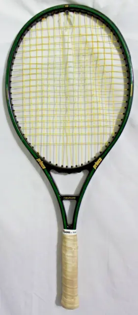 PRINCE GRAPHITE FROM 1987 110 SQ. INCH TENNIS RACQUET RACKET 4 3/8" GRIP No. 3