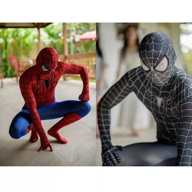 Spiderman Miles Morales Cosplay Costume Enfants Garçons Fête Combinaison  Carnaval Déguisement