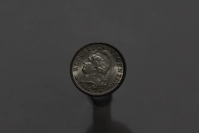 🧭 🇦🇷 Argentina 5 Centavos 1942 High Grade B58 #Z8140