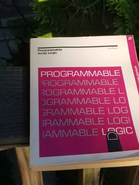 Vintage  Data Book  Electric Manual Progammable Array Logic