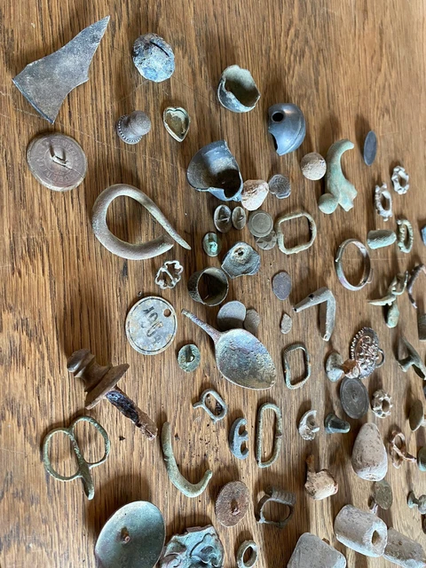 LOT MONNAIES ROMAINES et médieval et objet divers EUR 26,00 - PicClick FR