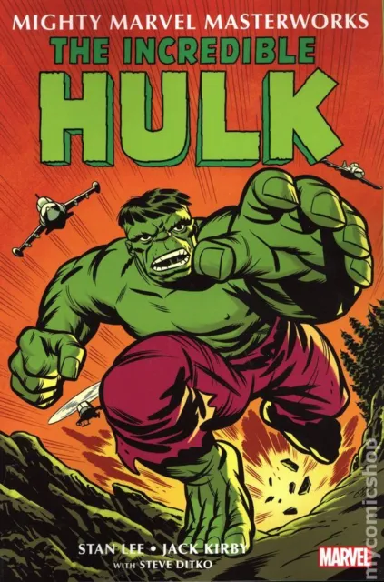 Mighty Marvel Masterworks The Incredible Hulk TPB 1A-1ST NM 2021 Stock Image