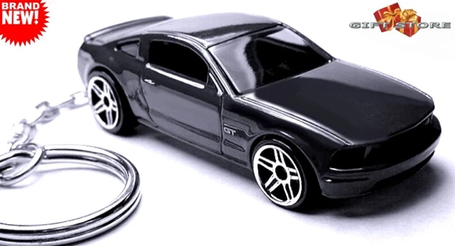 Rare Key Chain Black 2005 2006 2007 2008 Ford Mustang Gt Custom Limited Edition