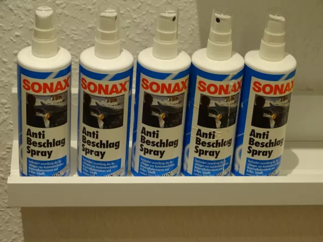Sonax 5 x Antibeschlag Spray  5 x 250ml. NEU
