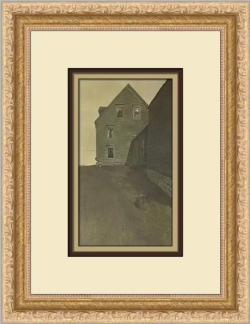 Andrew Wyeth Weatherside II Custom Framed Print