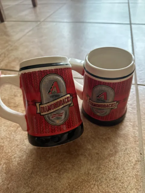 Arizona Diamondbacks Dbacks Budweiser Beer Stein / Mug - Never Used!