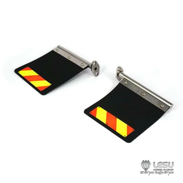 Plaque Arrière Métal LESU Pour Camions RC 1/14 Tamiya King - Pièce Upgrade