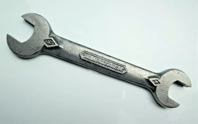 VINTAGE KRAEUTER U.S.A. OPEN END WRENCH  (25/32x7/16) and (7/8x1/2)  A 2528 VGC