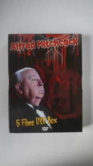 Alfred Hitchcock - 6 Filme DVD Box - 3 DVD