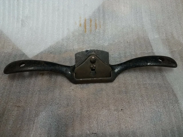 Antique Stanley Rule & Level Co. “B” Spoke Shave  FLAT BOTTOM