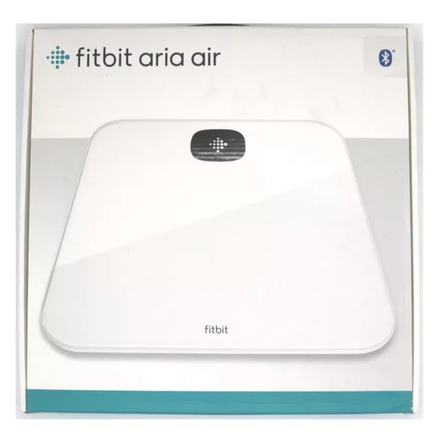 Báscula inteligente FitBit Aria Air Wi-Fi blanca ICM grasa corporal ejercicio monitoreo1