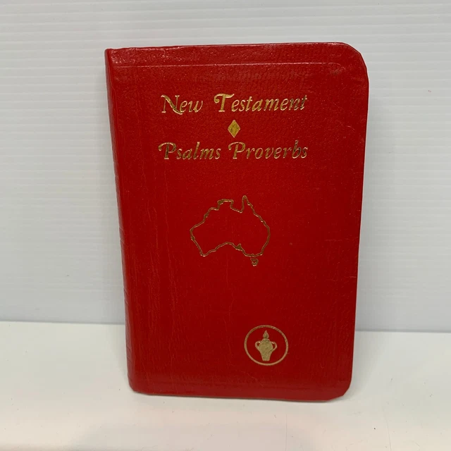 New Testament Psalms Proverbs (Hardcover Book) Religion, History, Christian