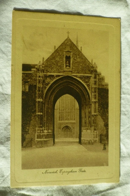 W347 NORWICH Erpingham Gate TUCK's Postcard 1915