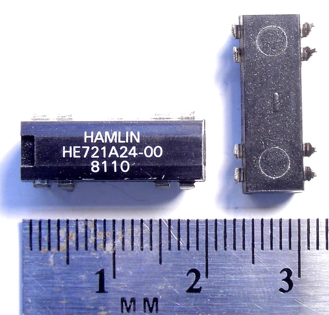 HE721A24-31 HAMLIN REED RELAY DIL NEW x1PC HE721A24-31 HAMLIN REED RELAY DIL NEW x1PC